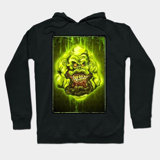 Green Onion Ghost Hoodie by HEJK81